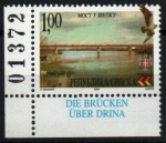 Sellos de Europa - Bosnia Herzegovina -  serie- Puentes