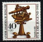 Stamps Germany -  serie- Pro-juventud, instrumentos ópticos