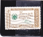 Stamps United States -  credo