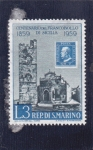 Stamps San Marino -  centenario del sello