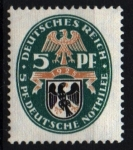 Sellos de Europa - Alemania -  serie- Beneficencia- Escudos