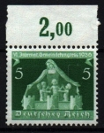 Stamps Germany -  serie- VI congreso intern. de municipalidades Berlín y Munich