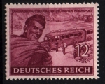 Stamps Germany -  serie- A favor del correo alemán