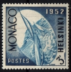 Stamps Monaco -  serie- Juegos Olímpicos HELSINKI'52