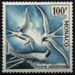 Stamps Monaco -  serie- Aves marinas del Mediterráneo