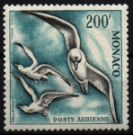 Stamps Monaco -  serie- Aves marinas del Mediterráneo