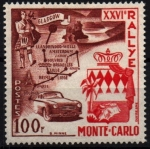 Sellos de Europa - M�naco -  XXVI Raly Monte-Carlo