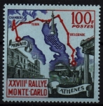 Sellos de Europa - M�naco -  XXVIII Raly Monte-Carlo