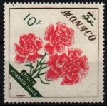 Stamps Monaco -  serie- Flores