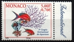 Stamps Monaco -  5º congreso sobre acuarios