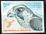 Stamps Monaco -  serie- Rapaces Parque Nacional Mercantour