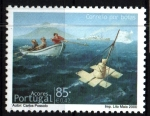 Stamps Portugal -  Transporte de correo en islas Azores