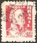 Stamps : America : Brazil :  677 - Emperador Joao VI