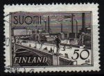 Stamps Finland -  Turismo- Puente de Tampere