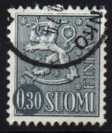 Stamps Finland -  Escudo nacional