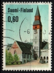 Stamps Finland -  El museo nacional