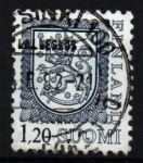 Stamps Finland -  Escudo nacional