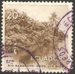 Stamps Ecuador -  rio babaroyo