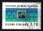 Sellos de Europa - Finlandia -  Caja Postal de Ahorros centenario