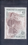 Stamps Andorra -  EUROPA CEPT-JUGLAR S.XII