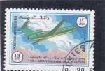 Stamps : Asia : Afghanistan :  40 aniversario de la aviación