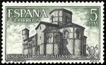 Stamps Spain -  ESPAÑA 1971 2070 Sello Nuevo Año Santo Compostelano Iglesia de San Martin Fromista