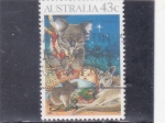 Sellos de Oceania - Australia -  NAVIDAD'90