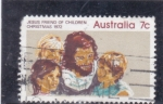 Stamps Australia -  NAVIDAD'72