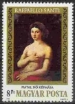 Stamps Hungary -  La Fornarina