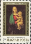 Stamps Hungary -  Granduca Madonna