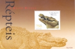 Stamps Guinea Bissau -  REPTILES-cocodrilo