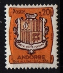 Stamps Andorra -  Escudo nacional