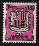 Stamps Andorra -  Escudo nacional