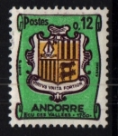 Stamps Andorra -  Escudo nacional