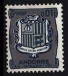 Stamps Andorra -  Escudo nacional