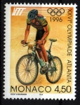 Stamps Monaco -  serie- ATLANTA'96