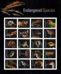 Stamps United States -  Especies en peligro de extinción