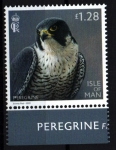 Stamps Isle of Man -  serie- Aves de presa