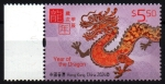 Sellos del Mundo : Asia : Hong_Kong : serie- Año del Dragon
