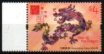 Sellos de Asia - Hong Kong -  serie- Año del Dragon