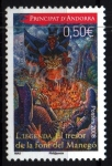 Stamps Andorra -  Leyenda- El Tesoro de la fuente del Manegó
