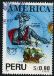 Stamps Peru -  América