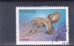 Stamps Tanzania -  Pulpo