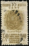 Sellos de America - Mxico -  IV Centenario del primitivo y nacional Colegio de San Nicolás de Hidalgo el más antiguo de América.