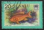Stamps Tuvalu -  peces - Fairy Cod