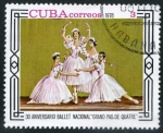 Sellos de America - Cuba -  Aniv. Ballet Nacional