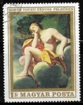 Stamps Hungary -  Pinturas - Venus in the Clouds by Vouet