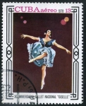 Sellos de America - Cuba -  Aniv. Ballet Nacional