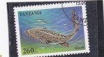 Stamps Tanzania -  tiburón