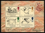 Stamps United Kingdom -  Poesias Absurdas- Poeta e ilustrador